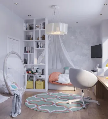 Интерьер детской  смотреть на Basicdecor