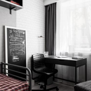 Интерьер детской c рабочим местом  смотреть на Basicdecor