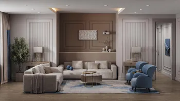 Интерьер гостиной  смотреть на Basicdecor