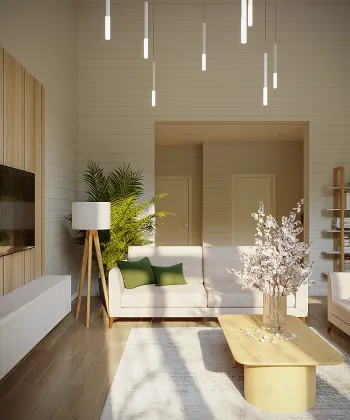 Интерьер гостиной  смотреть на Basicdecor