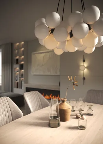 Интерьер столовой  смотреть на Basicdecor
