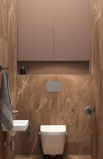 Интерьер ванной  смотреть на Basicdecor