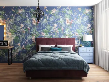Интерьер спальни  смотреть на Basicdecor