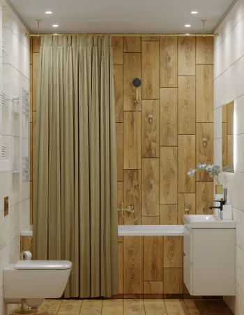 Интерьер ванной  смотреть на Basicdecor