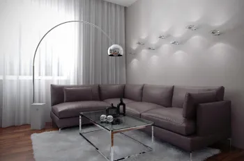 Интерьер гостиной  смотреть на Basicdecor