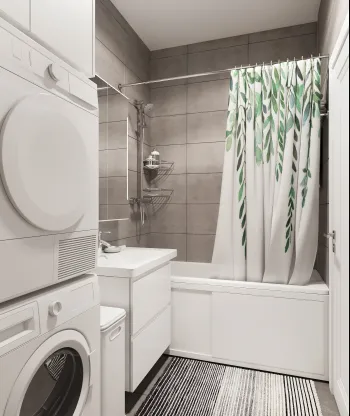 Интерьер ванной в современном стиле смотреть на Basicdecor