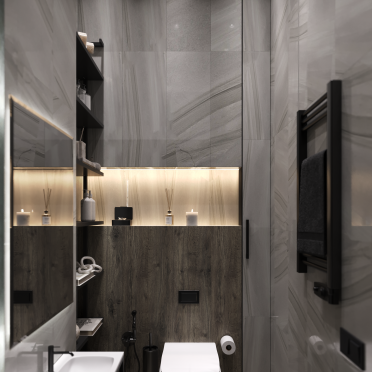 Интерьер ванной  смотреть на Basicdecor