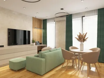 Интерьер гостиной  смотреть на Basicdecor