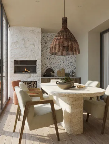 Интерьер столовой  смотреть на Basicdecor