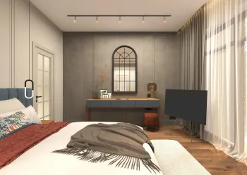Интерьер спальни  смотреть на Basicdecor