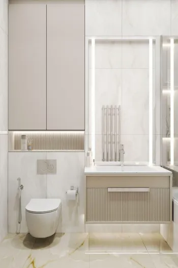 Интерьер ванной  смотреть на Basicdecor