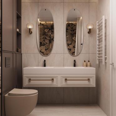 Интерьер ванной  смотреть на Basicdecor