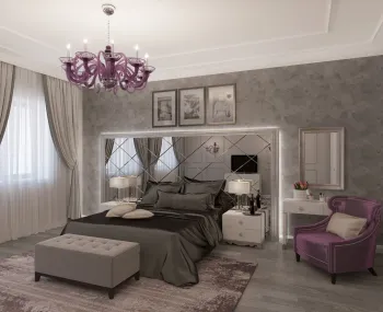 Интерьер спальни в современном стиле смотреть на Basicdecor