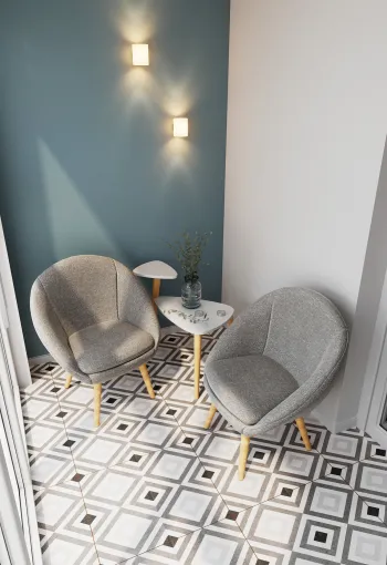 Интерьер в скандинавском стиле смотреть на Basicdecor