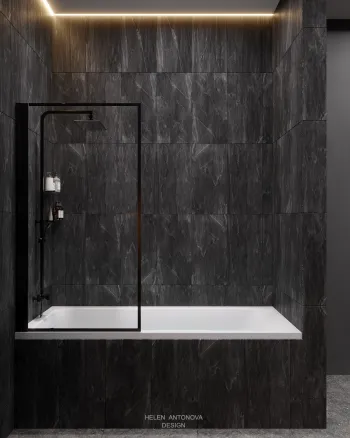 Интерьер ванной в современном стиле смотреть на Basicdecor