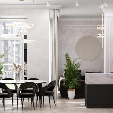Интерьер столовой в современном стиле смотреть на Basicdecor