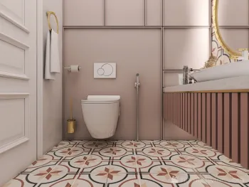 Интерьер ванной  смотреть на Basicdecor