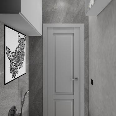 Интерьер коридора с проходной  смотреть на Basicdecor