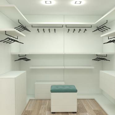 Интерьер гардеробной в современном стиле смотреть на Basicdecor
