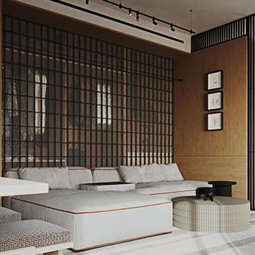 Интерьер гостиной в современном стиле смотреть на Basicdecor
