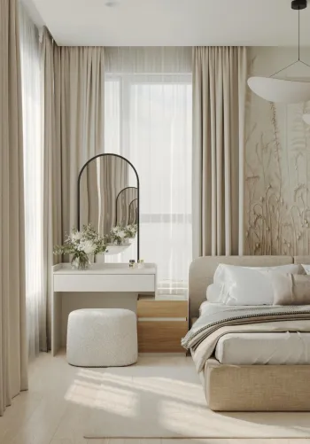 Интерьер спальни  смотреть на Basicdecor