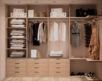 Интерьер гардеробной  смотреть на Basicdecor