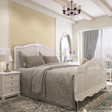 Интерьер спальни в стиле кантри и ампире смотреть на Basicdecor