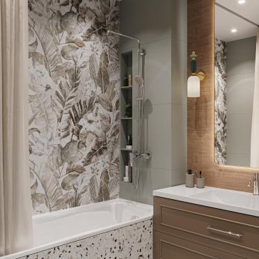 Интерьер ванной  смотреть на Basicdecor