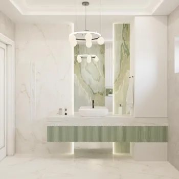 Интерьер ванной  смотреть на Basicdecor