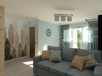 Интерьер гостиной c подсветкой в современном стиле смотреть на Basicdecor