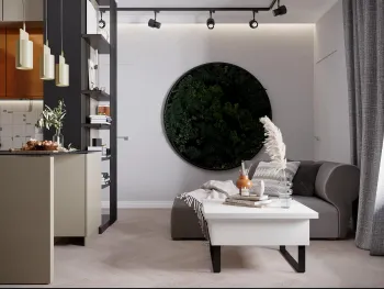 Интерьер гостиной в современном стиле смотреть на Basicdecor