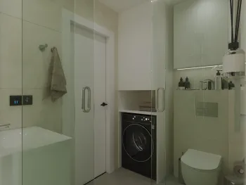 Интерьер ванной  смотреть на Basicdecor