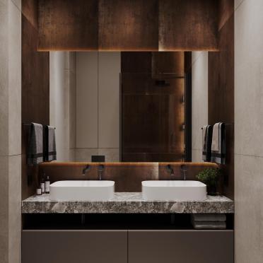 Интерьер ванной  смотреть на Basicdecor