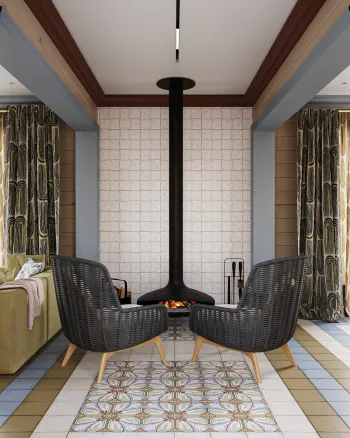 Интерьер гостиной  смотреть на Basicdecor