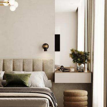 Интерьер спальни  смотреть на Basicdecor