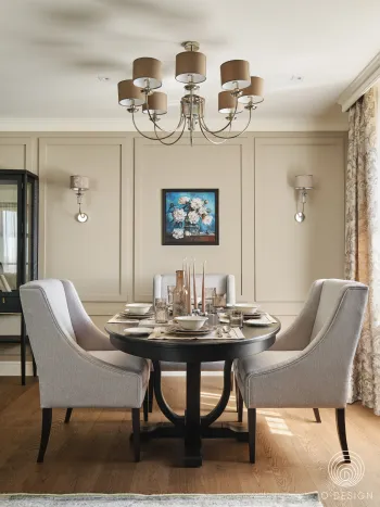 Интерьер столовой в классическом стиле смотреть на Basicdecor