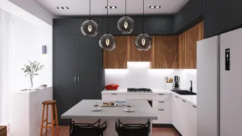 Интерьер кухни  смотреть на Basicdecor