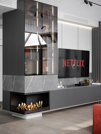 Интерьер гостиной в современном стиле смотреть на Basicdecor