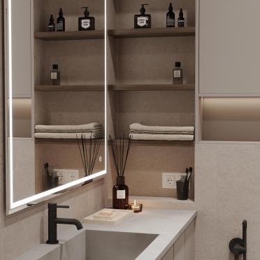 Интерьер ванной  смотреть на Basicdecor