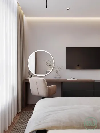 Интерьер спальни  смотреть на Basicdecor