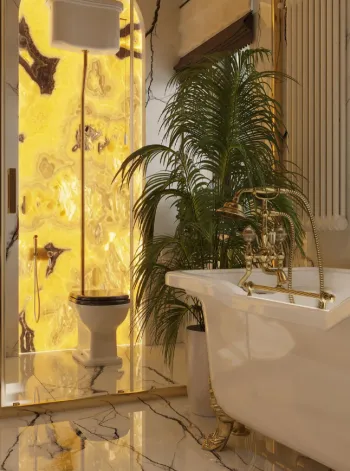 Интерьер ванной  смотреть на Basicdecor