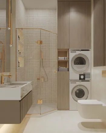 Интерьер ванной  смотреть на Basicdecor