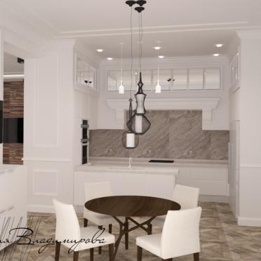 Интерьер кухни в стиле фьюжн смотреть на Basicdecor