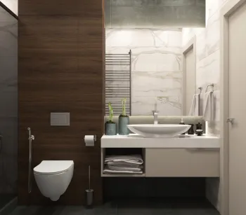 Интерьер ванной  смотреть на Basicdecor