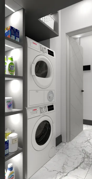 Интерьер гардеробной  смотреть на Basicdecor