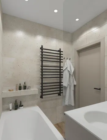 Интерьер ванной  смотреть на Basicdecor