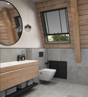 Интерьер ванной  смотреть на Basicdecor