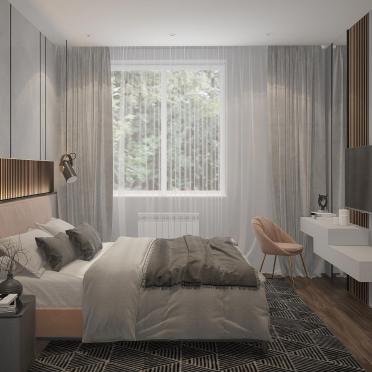 Интерьер спальни cветильниками над кроватью в хюгге смотреть на Basicdecor