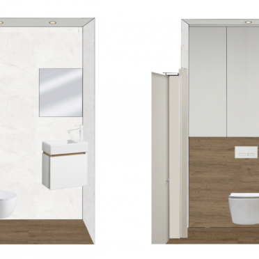 Интерьер ванной  смотреть на Basicdecor