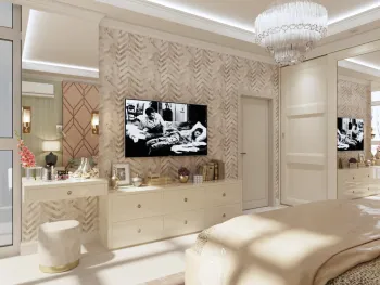 Интерьер спальни  смотреть на Basicdecor
